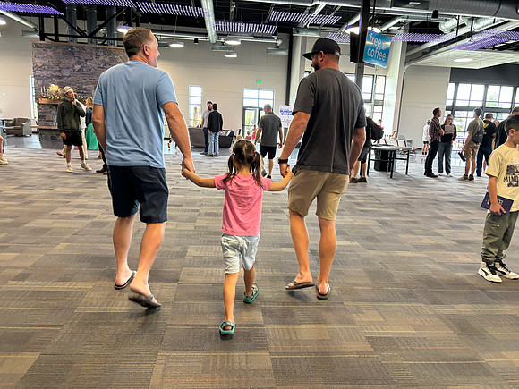 Millie & dad and grandpa